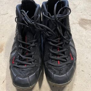 Nike Air Foamposite One, size 9.5, worn, no box.